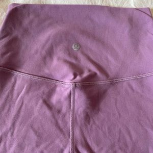 Wisteria Purple Cropped Align Pants